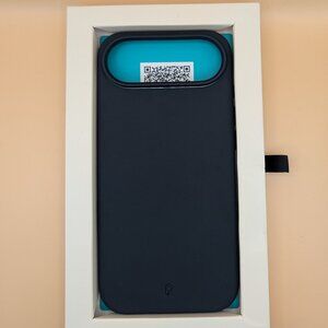 iPhone Air Magnetic Case Camera Control Button Magsafe Slim Grippy-Almost Black